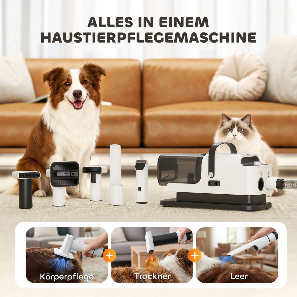 Wuffclean Fellsauger - 5 in 1