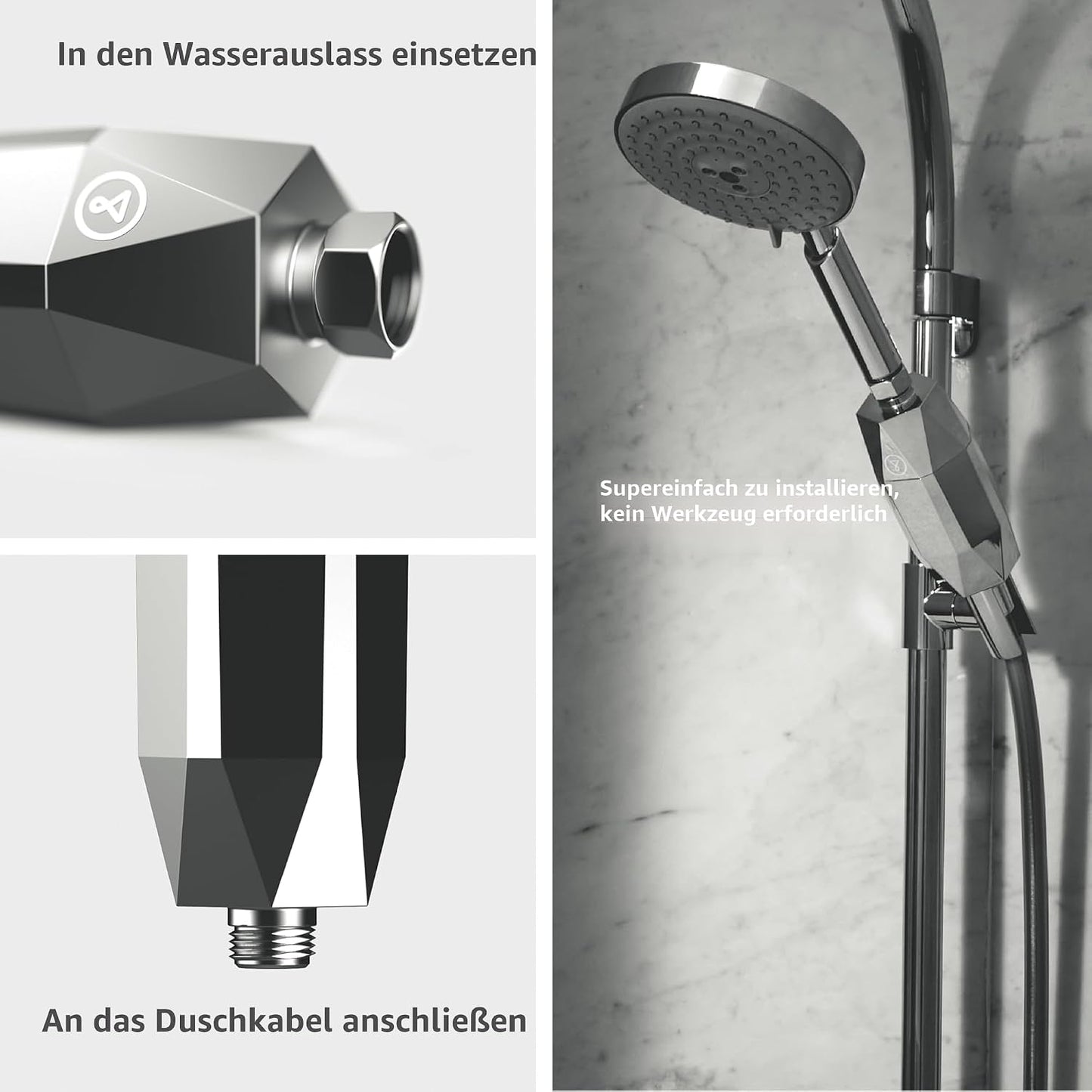 Tappwater Shower Pro Diamond Duschfilter