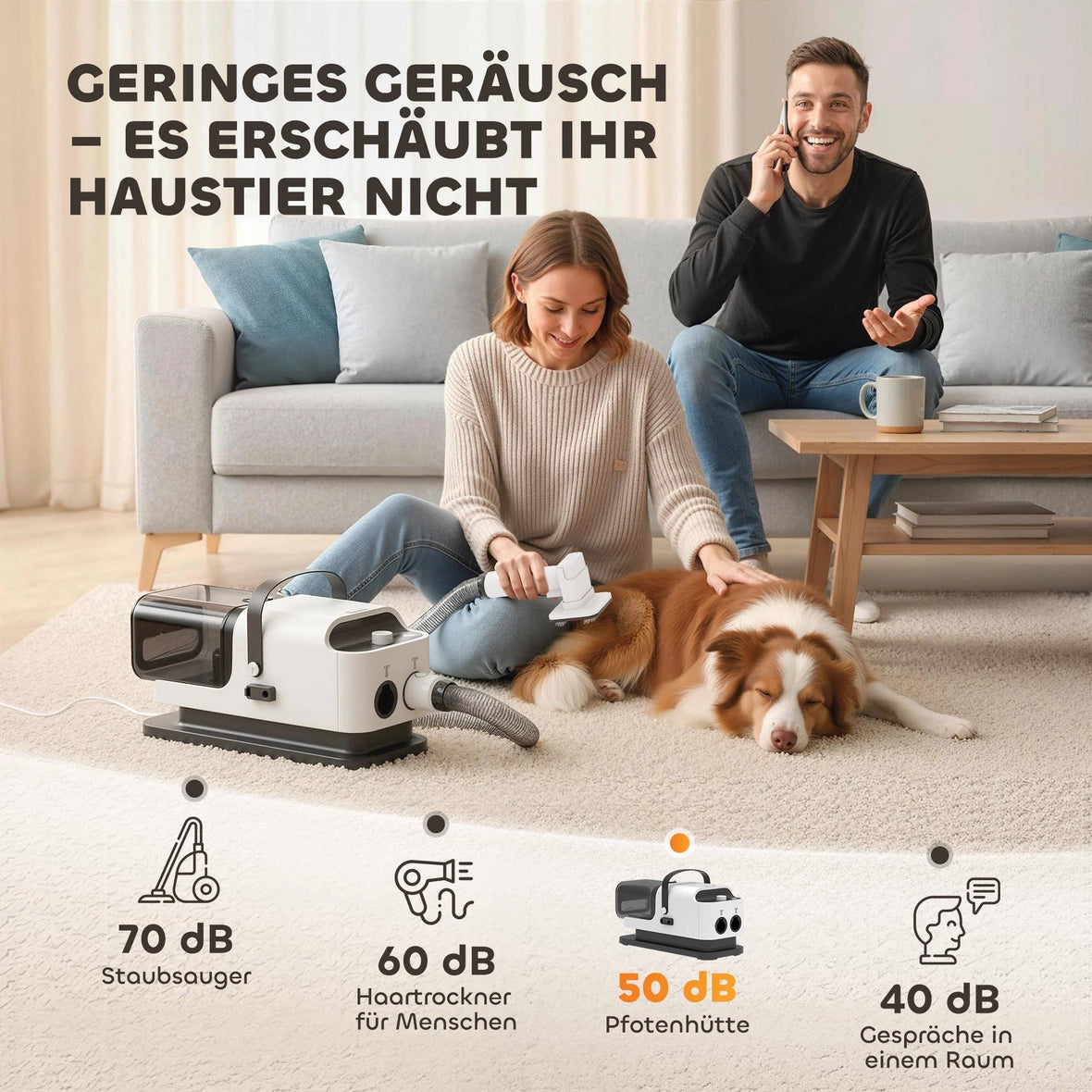 Wuffclean Fellsauger - 5 in 1